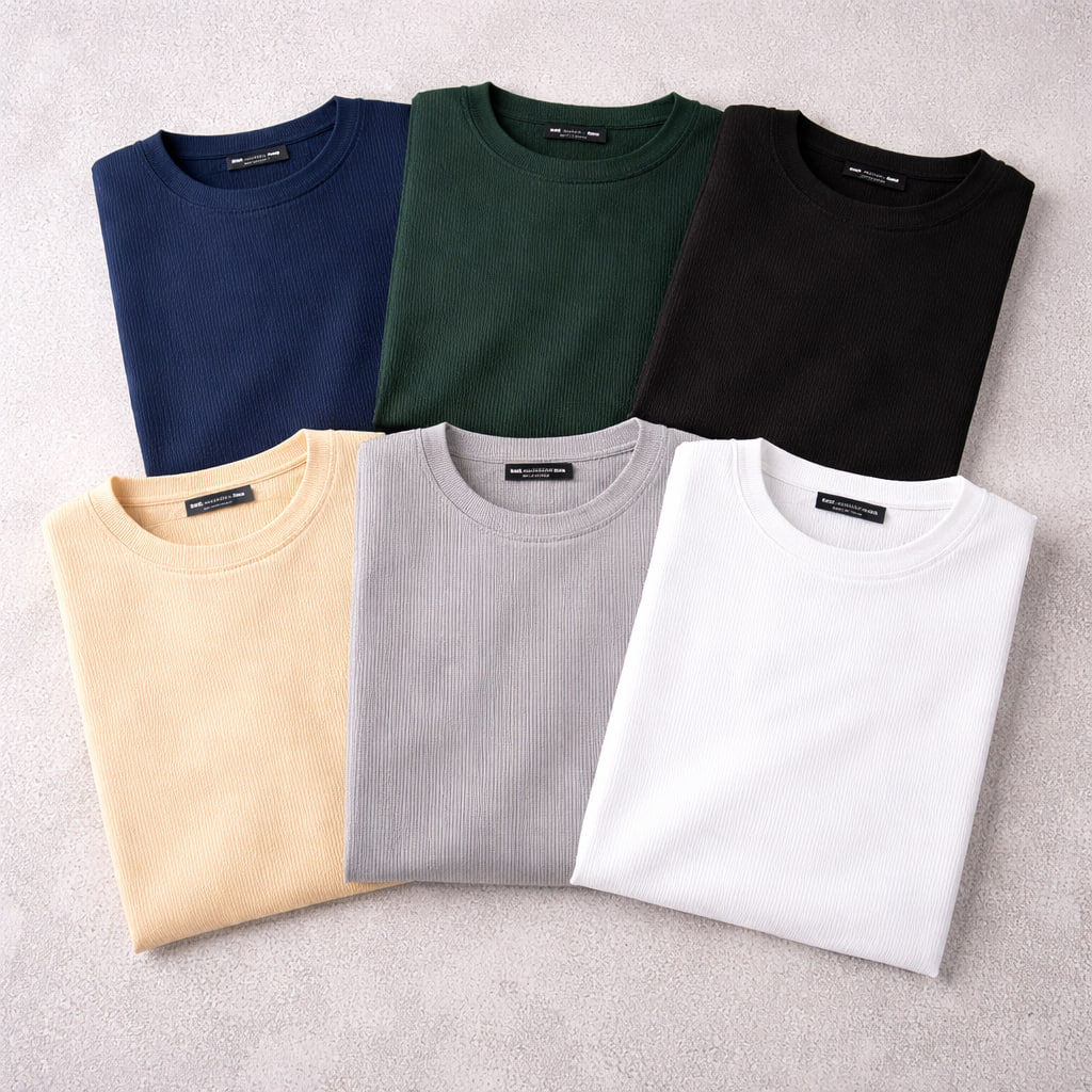 بلوز مردانه آستین بلند سفید مدل Atra