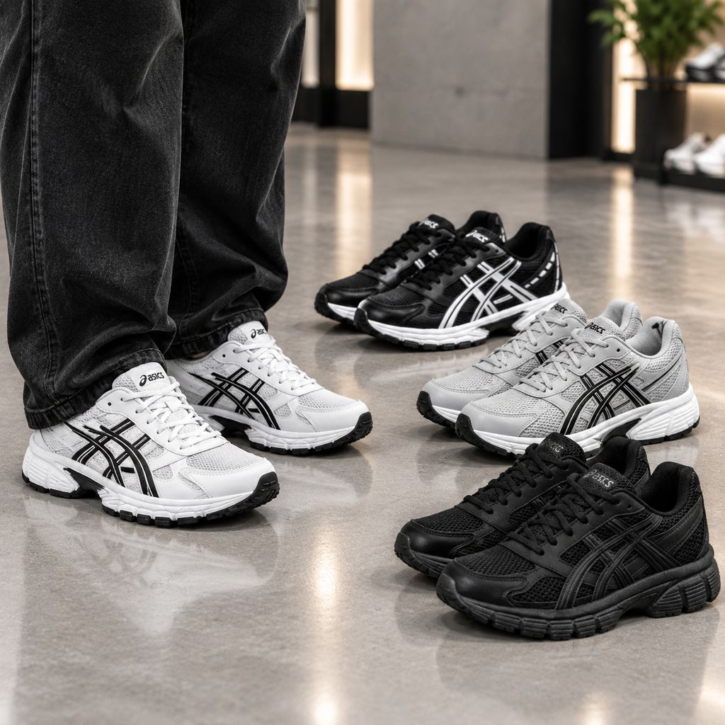 کفش ورزشی Asics مردانه مدل Arian-طوسی